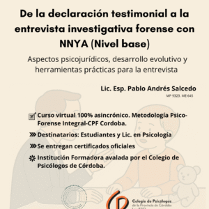 De la declaración testimonial a la entrevista investigativa forense con niños, niñas y adolescentes (Nivel base).