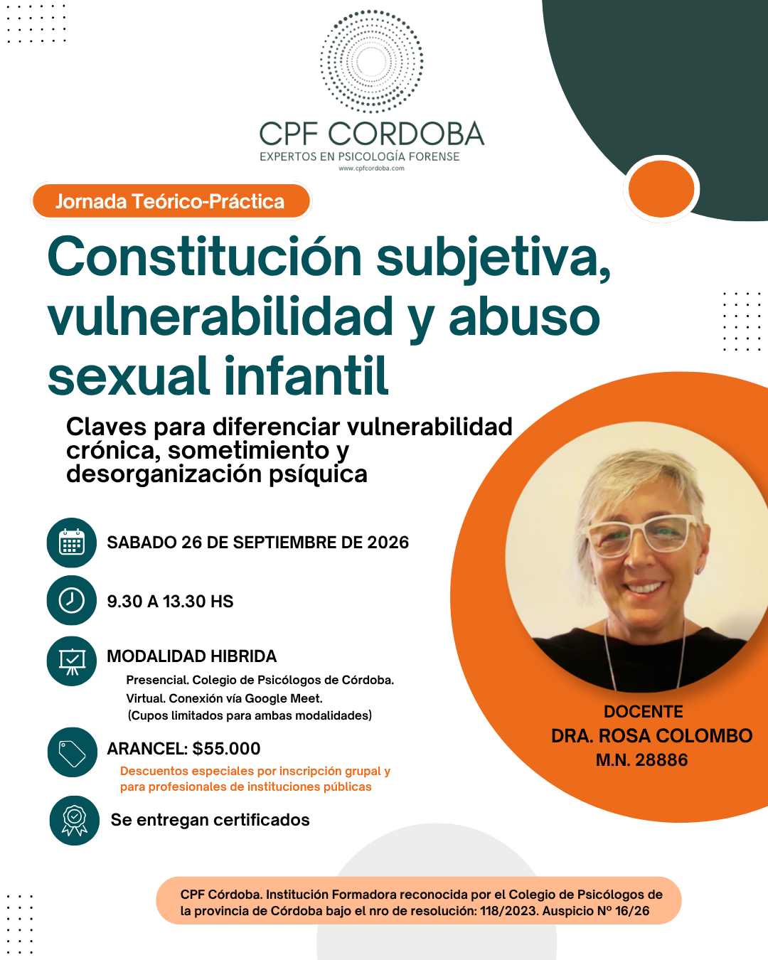 Constitución subjetiva, vulnerabilidad y abuso sexual infantil. Claves para diferenciar vulnerabilidad crónica, sometimiento y desorganización psíquica